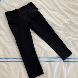 Lululemon wunder under crop leggings